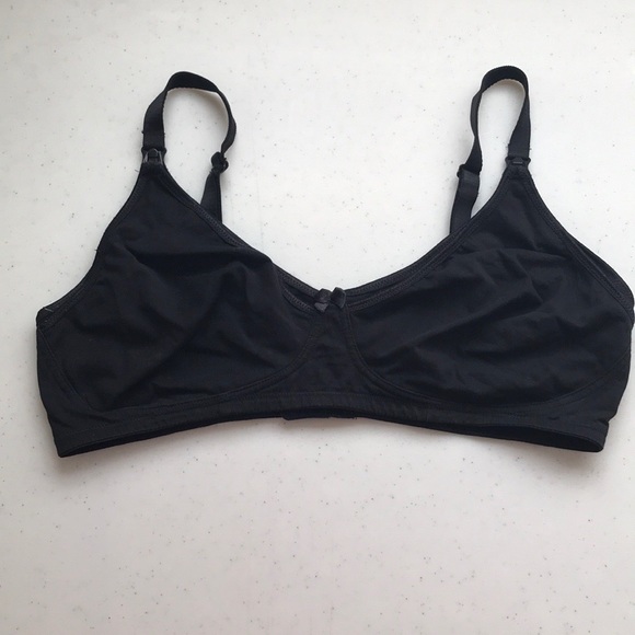 THYME Nursing Bra Clips Hook & Eye Closure No Wire - Picture 1 of 9